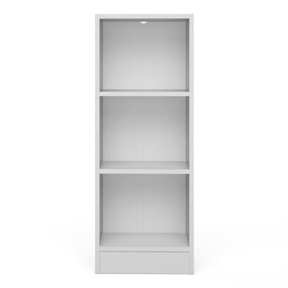 Basic Low Narrow Bookcase (2 Shelves)