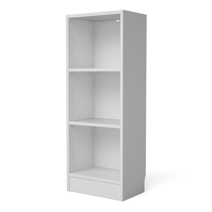 Basic Low Narrow Bookcase (2 Shelves)