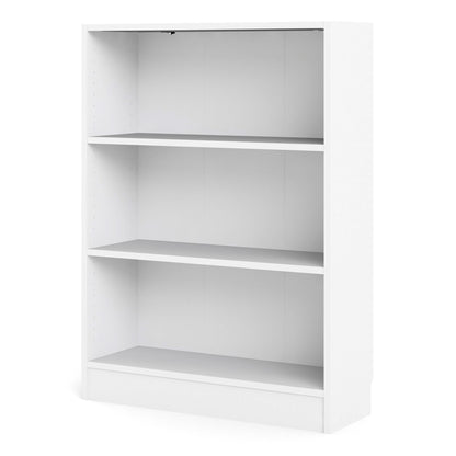 Basic Low Wide Bookcase (2 Shelves)