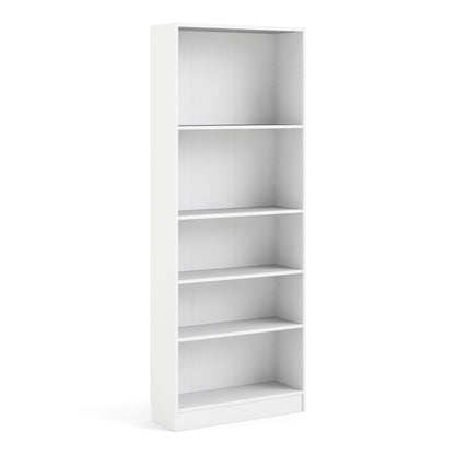 Basic Tall Wide Bookcase (4 Shelves)