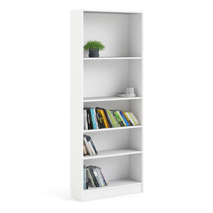 Basic Tall Wide Bookcase (4 Shelves)