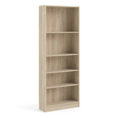 Basic Tall Wide Bookcase (4 Shelves)