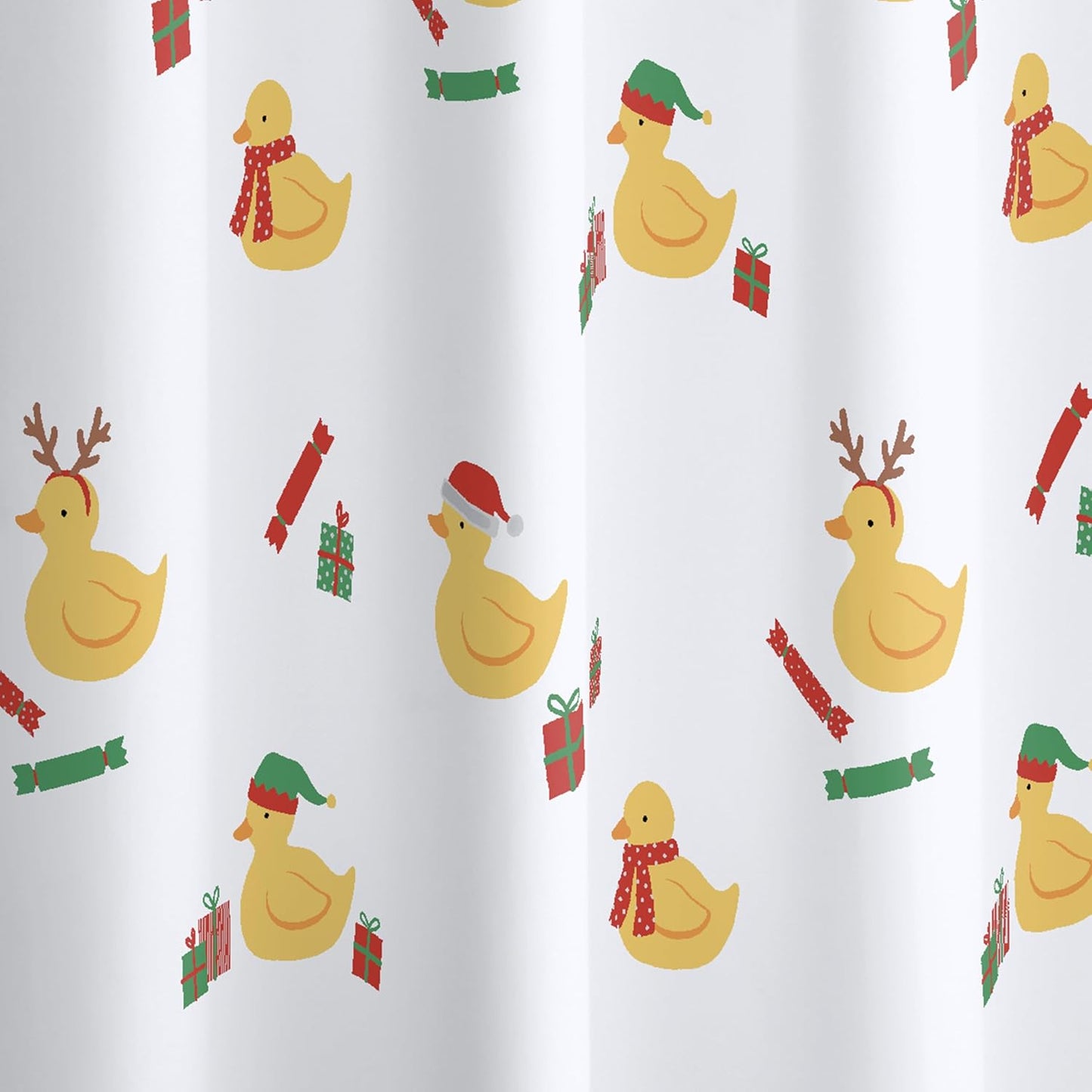 Catherine Lansfield Christmas Quacker Shower Curtain