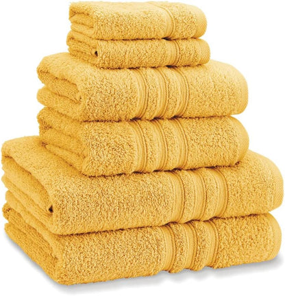 Catherine Lansfield Zero Twist Cotton 6 Piece Towel Bale Set