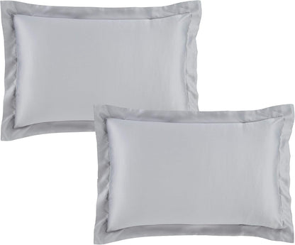 Catherine Lansfield Silky Soft Satin Oxford Pillowcase Pair