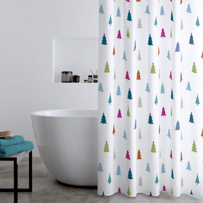 Catherine Lansfield Christmas Tree Shower Curtain