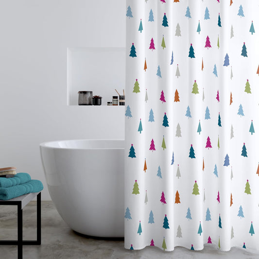 Catherine Lansfield Christmas Tree Shower Curtain