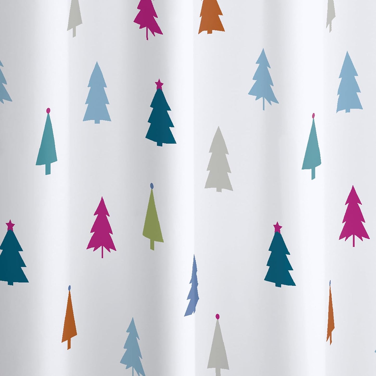 Catherine Lansfield Christmas Tree Shower Curtain