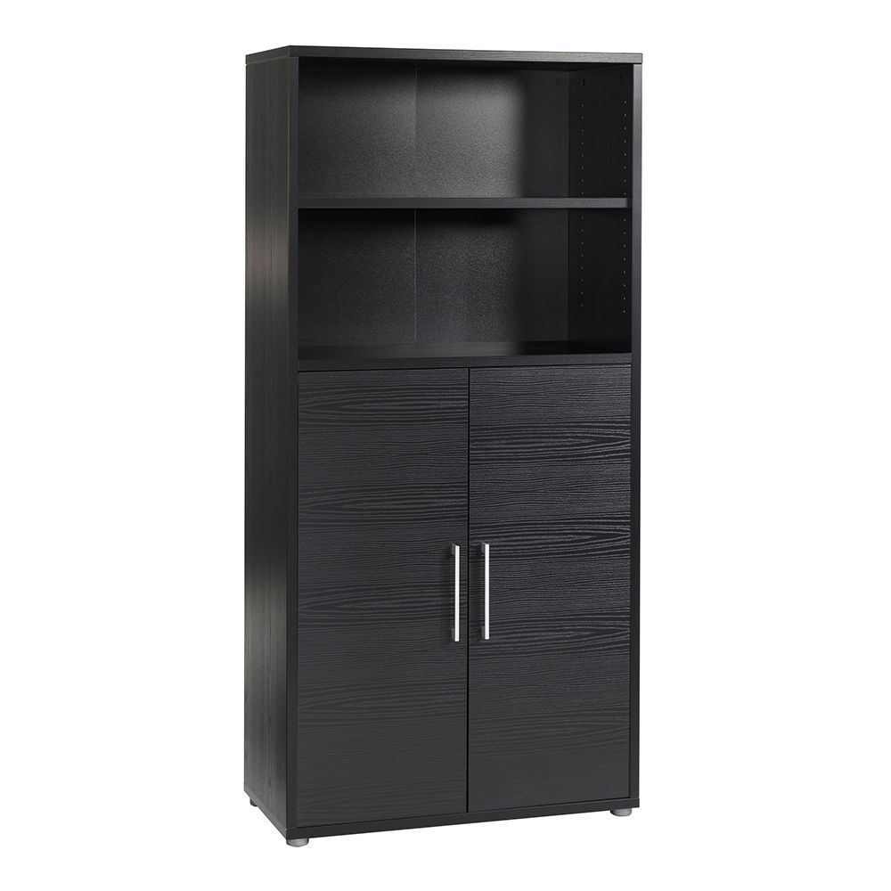 Prima Bookcase 3 Shelves with 2 Doors