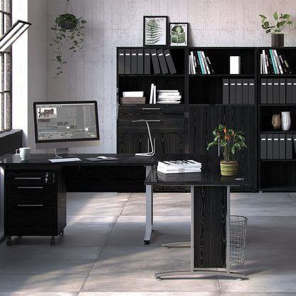 Prima Bookcase 3 Shelves with 2 Doors