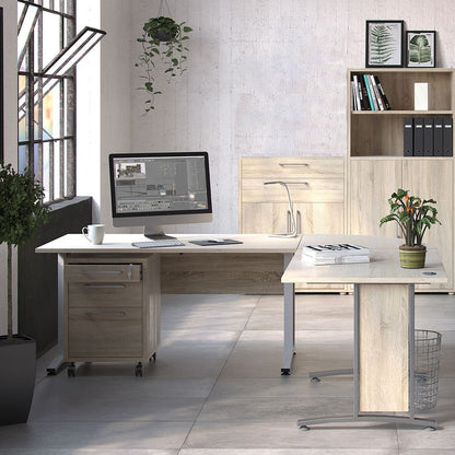 Prima Bookcase 1 Shelf With 2 Drawers 2 Doors