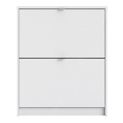 Shoes Shoe Cabinet 2 Flip Down Doors and 2 layers