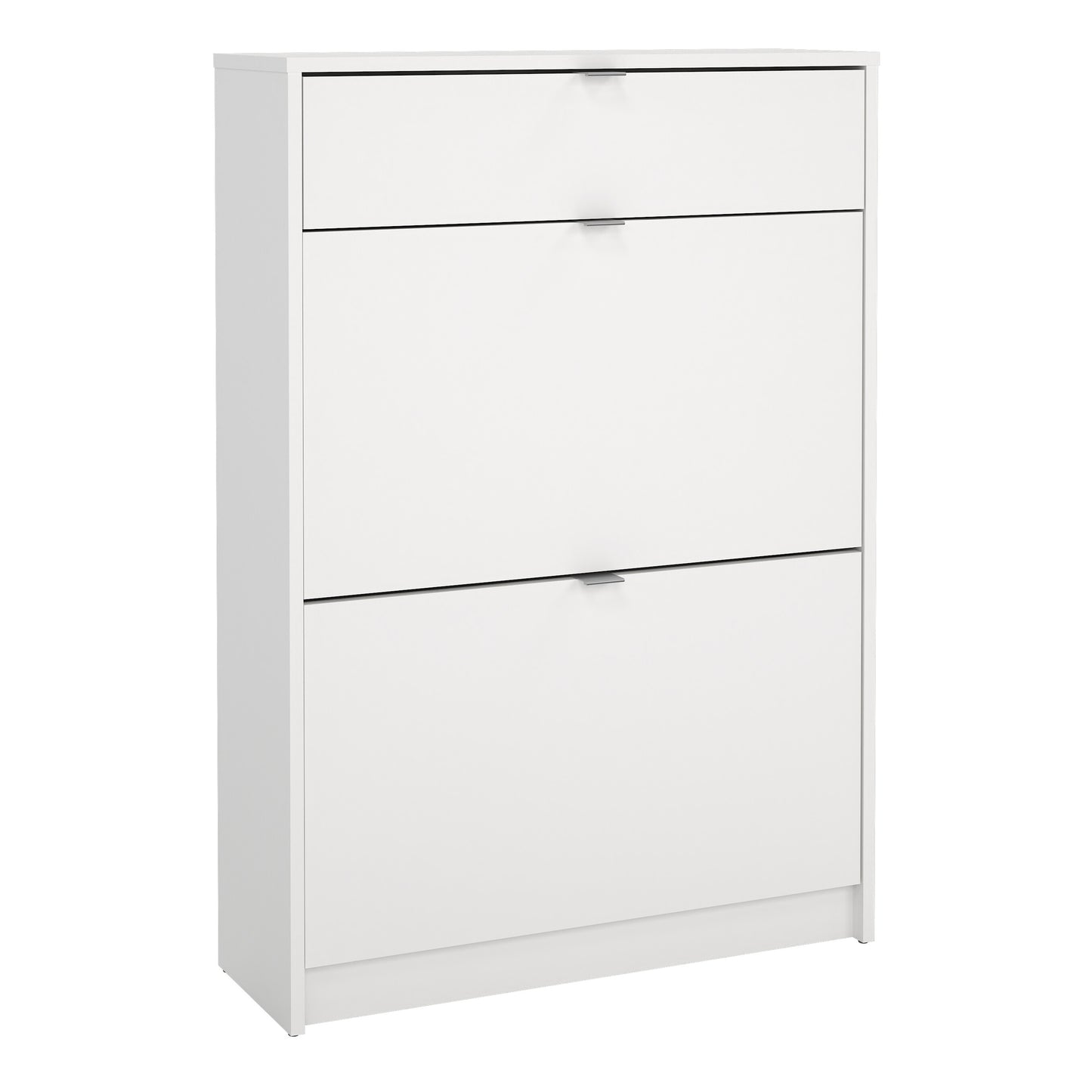 Shoes Shoe Cabinet 2 Flip Down Doors + 1 Drawer
