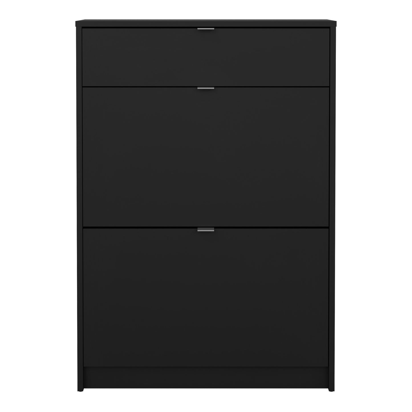 Shoes Shoe Cabinet 2 Flip Down Doors + 1 Drawer