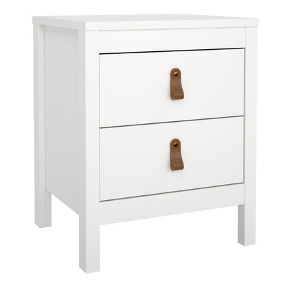 Barcelona Bedside Table 2 Drawers