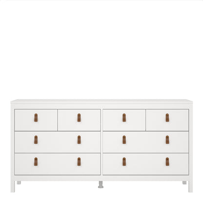 Barcelona Double Dresser 4+4 Drawers