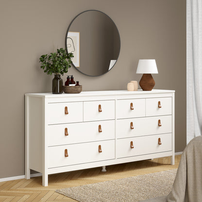 Barcelona Double Dresser 4+4 Drawers