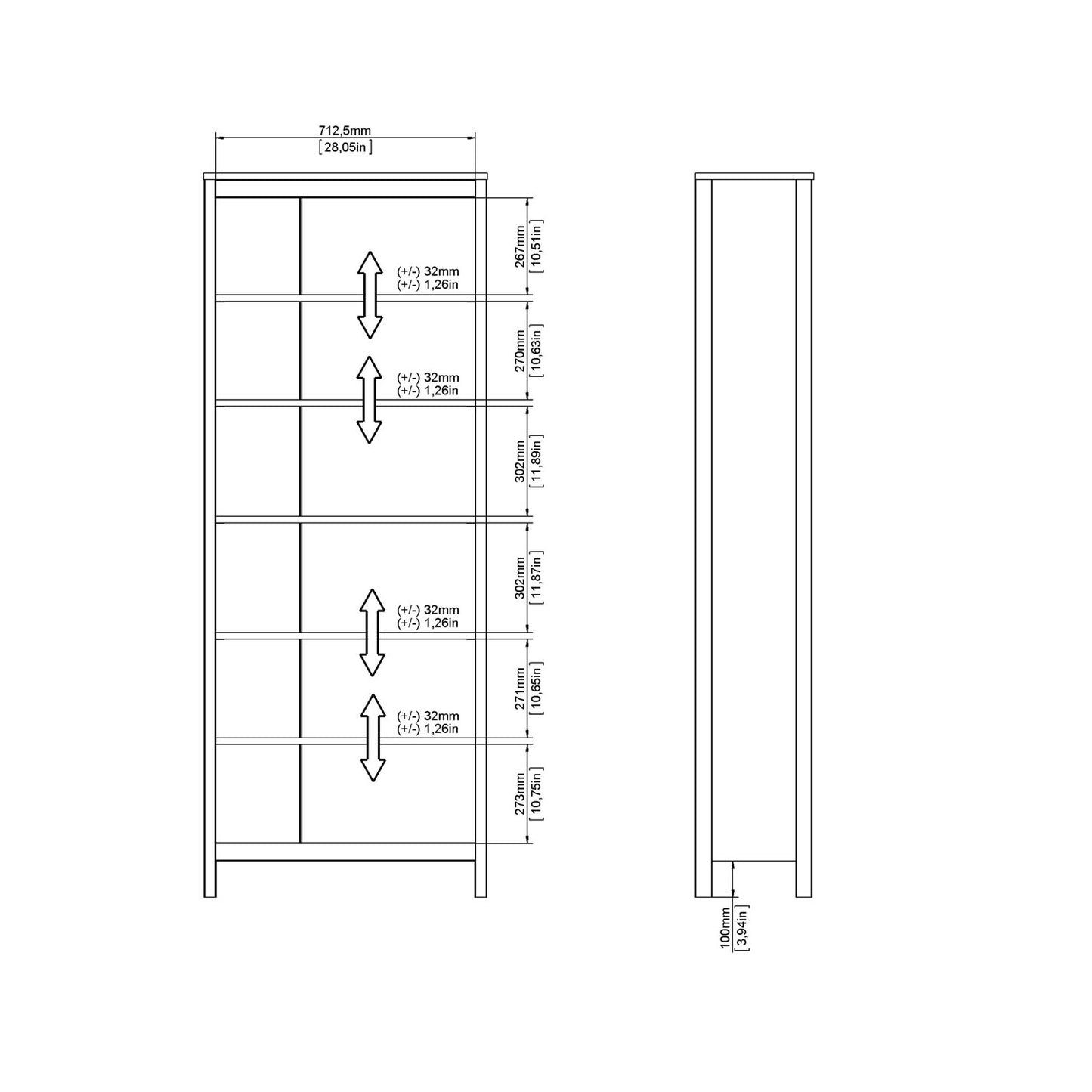 Barcelona Bookcase