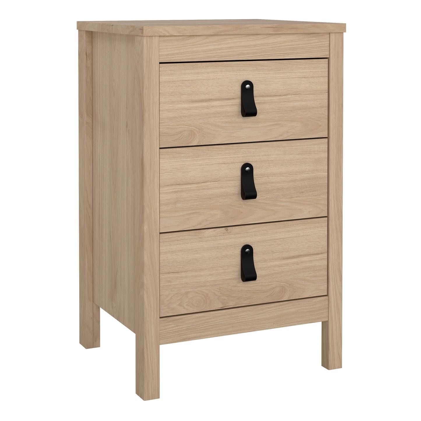 Barcelona Bedside Table 3 Drawers