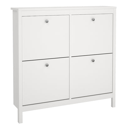 Madrid Shoe Cabinet 4 Flip Down Doors
