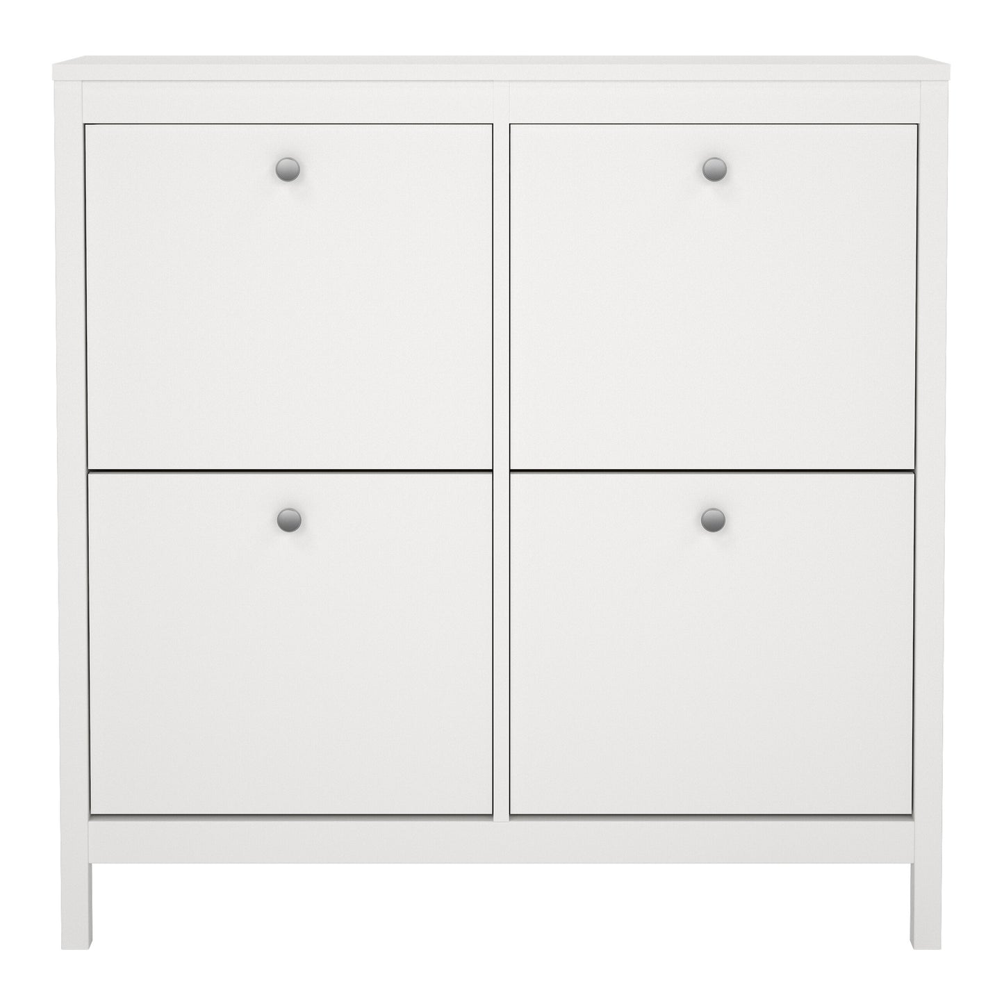 Madrid Shoe Cabinet 4 Flip Down Doors