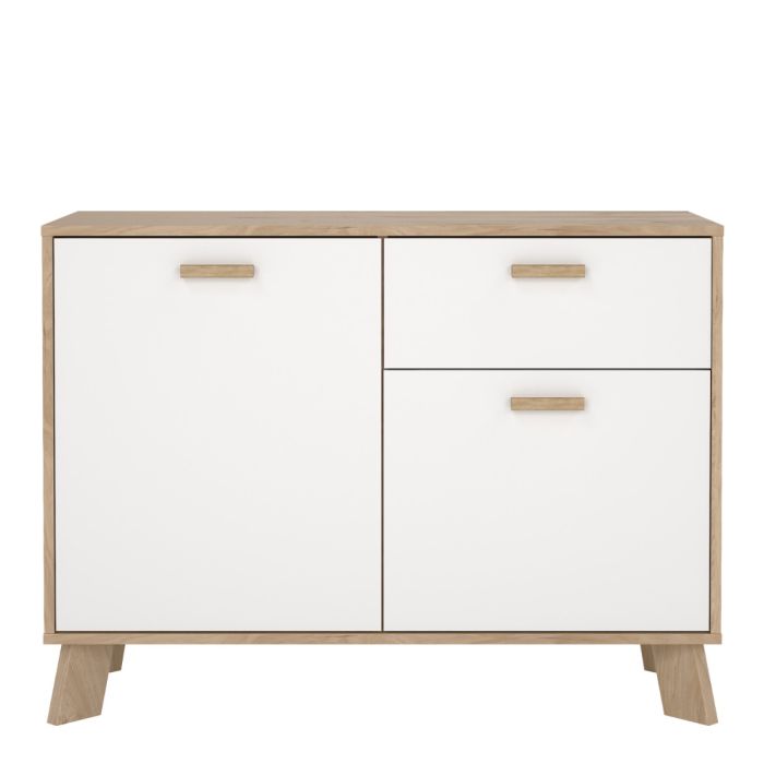 Ikast Sideboard 2 Doors + 3 Drawers in Jackson Hickory and White