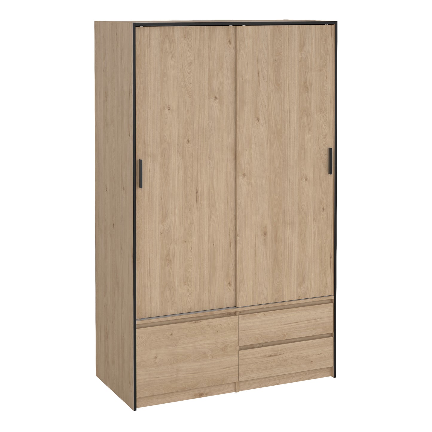 Line Wardrobe with 2 Doors 2 Drawers