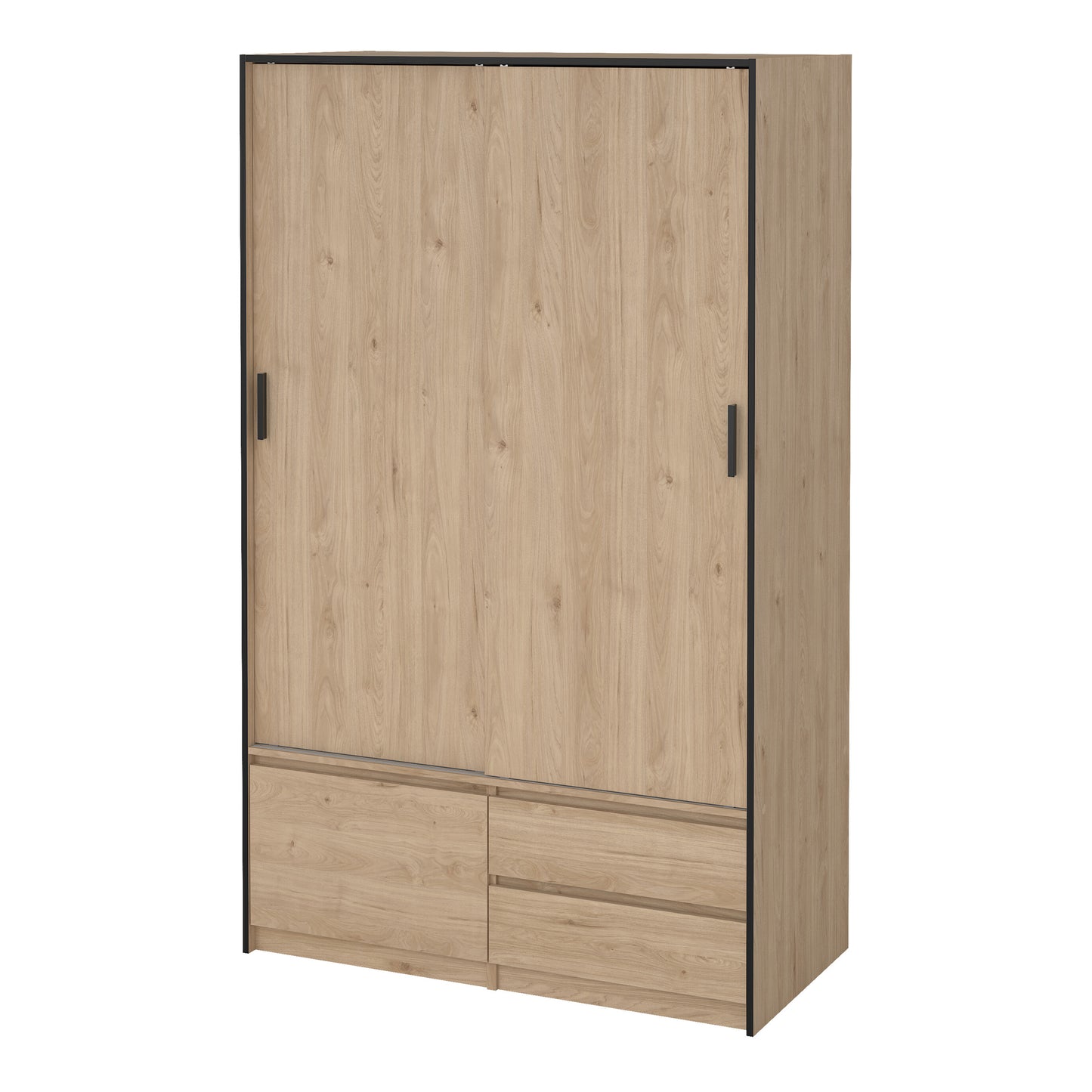 Line Wardrobe with 2 Doors 2 Drawers