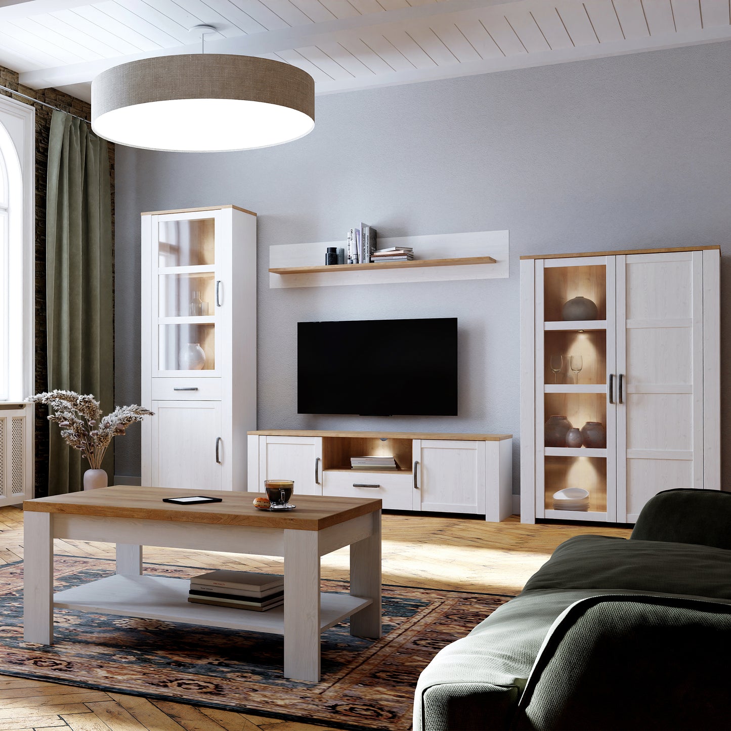 Bohol Display Cabinet inc. 2x LED Lights