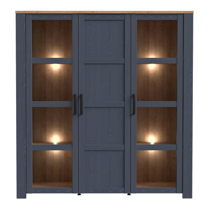 Bohol Large Display Cabinet inc. 4x LED Lights
