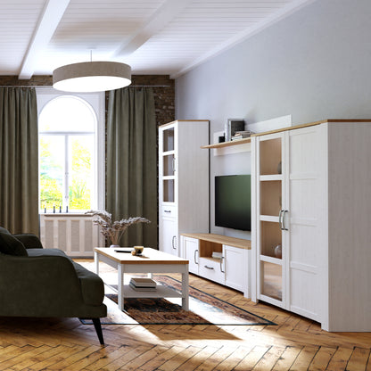 Bohol Narrow Display Cabinet inc. 2x LED Lights