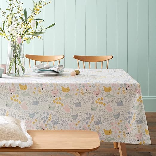 Catherine Lansfield Cottage Friends Cotton Table Cloth