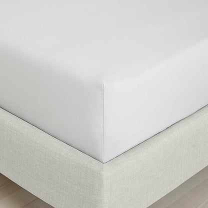 Bianca 200 Thread Count Cotton Percale Extra Deep Fitted Sheet