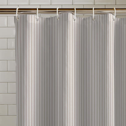 Catherine Lansfield Timeless Stripe Shower Curtain