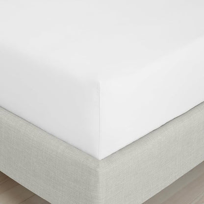 Bianca 200 Thread Count Cotton Percale Extra Deep Fitted Sheet