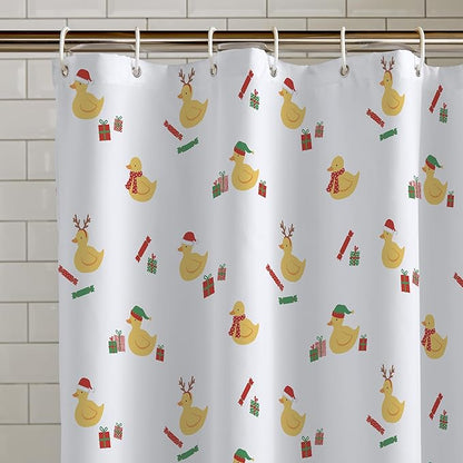 Catherine Lansfield Christmas Quacker Shower Curtain