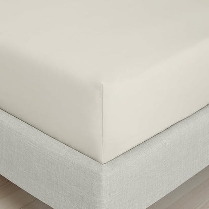 Bianca 200 Thread Count Cotton Percale Extra Deep Fitted Sheet