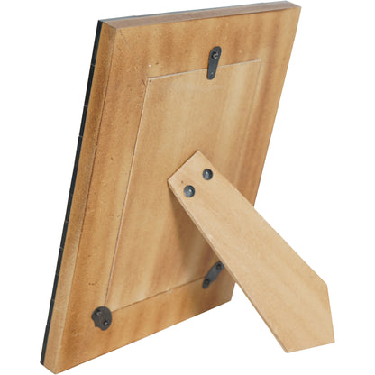 Herringbone Brown Horn Photo Frame