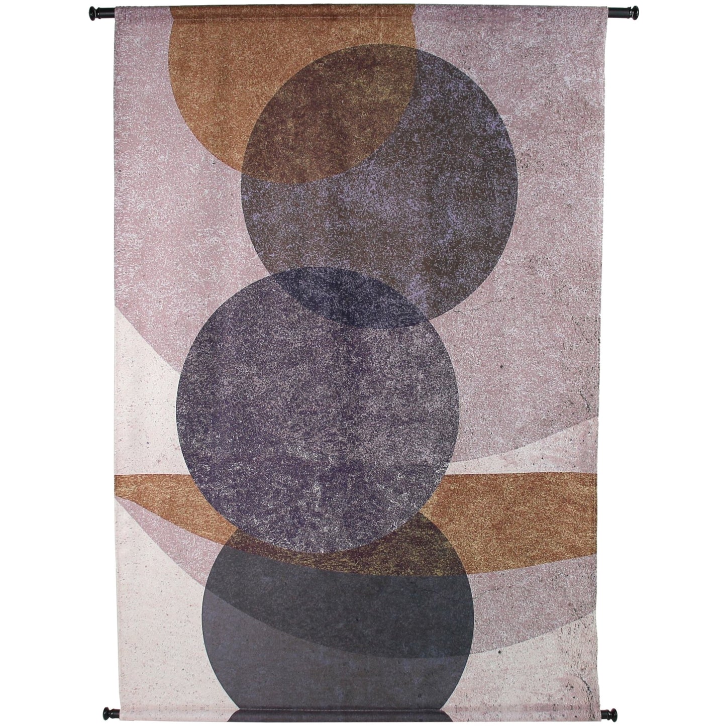 Elemental Circles Velvet Wall Hanging