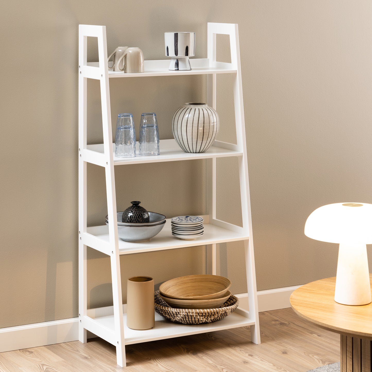 Wally Bookcase with 4 Shelves
