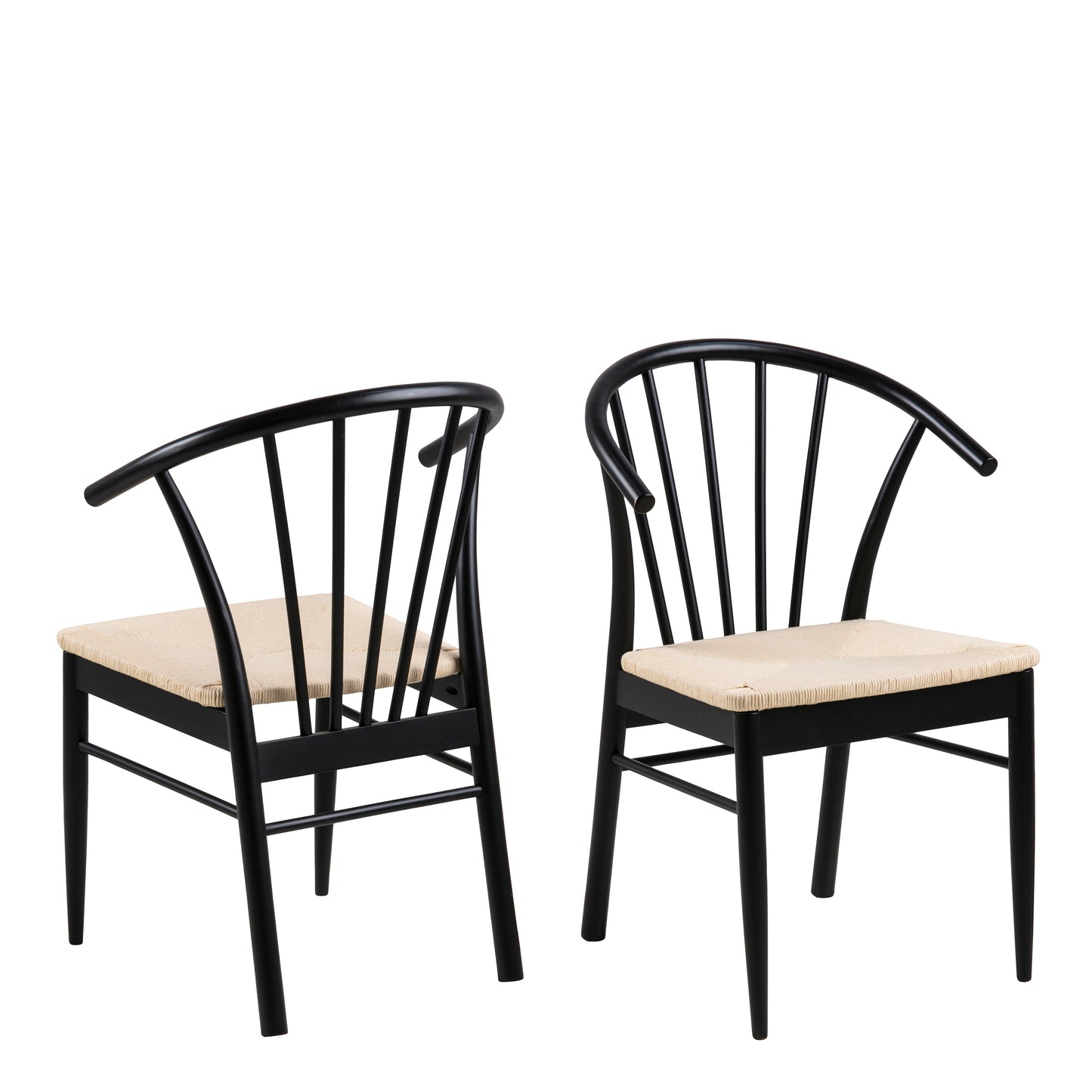 Cassandra Dining Chair with Armrest Set of 2