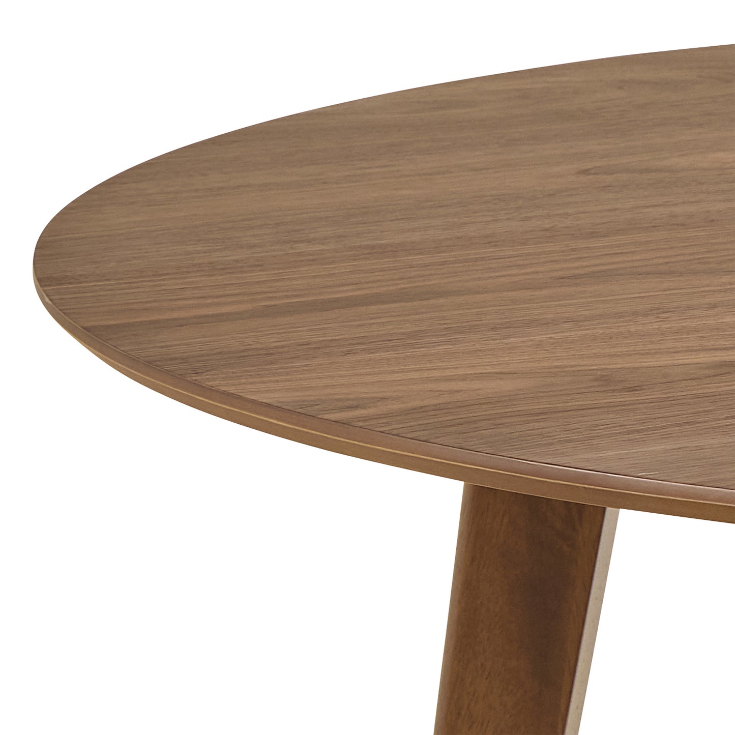Roxby Round Dining Table in Walnut