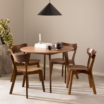 Roxby Dining Chairs in Walnut Set of 2