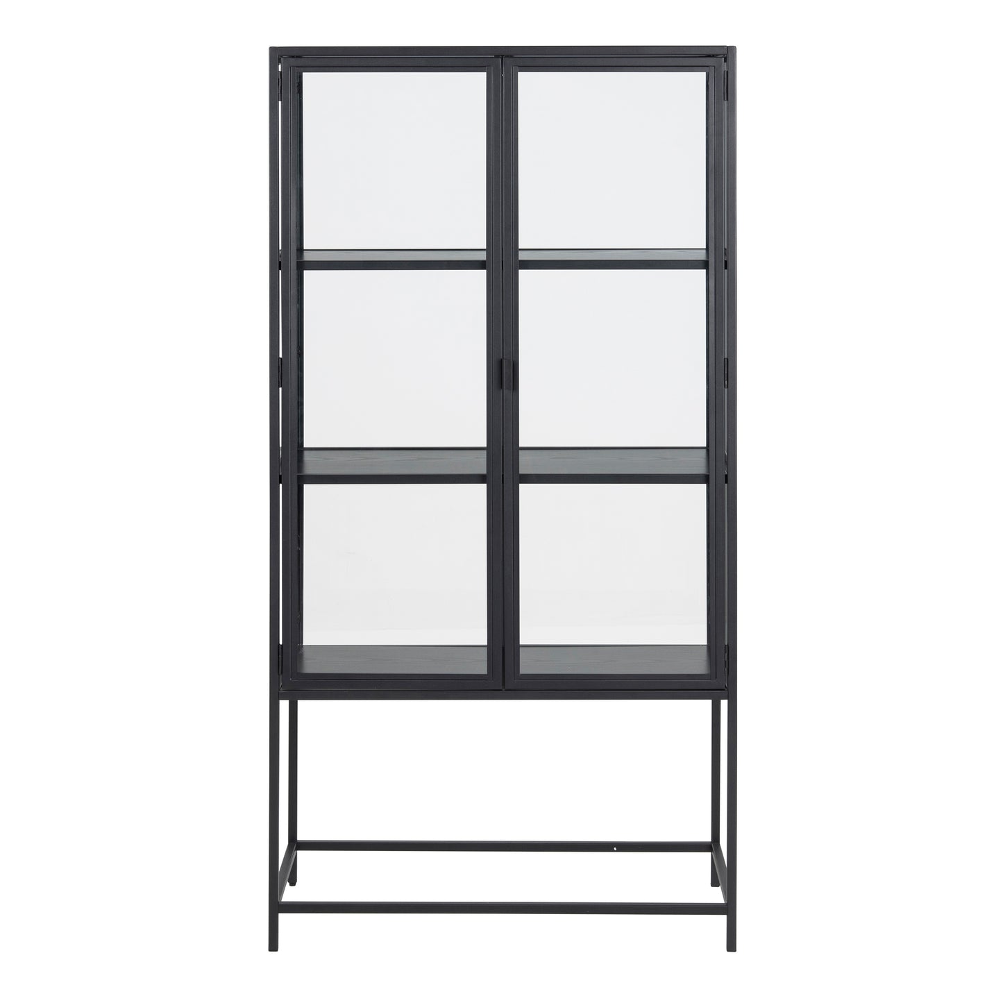 Seaford 2 Glass Door Display Cabinet