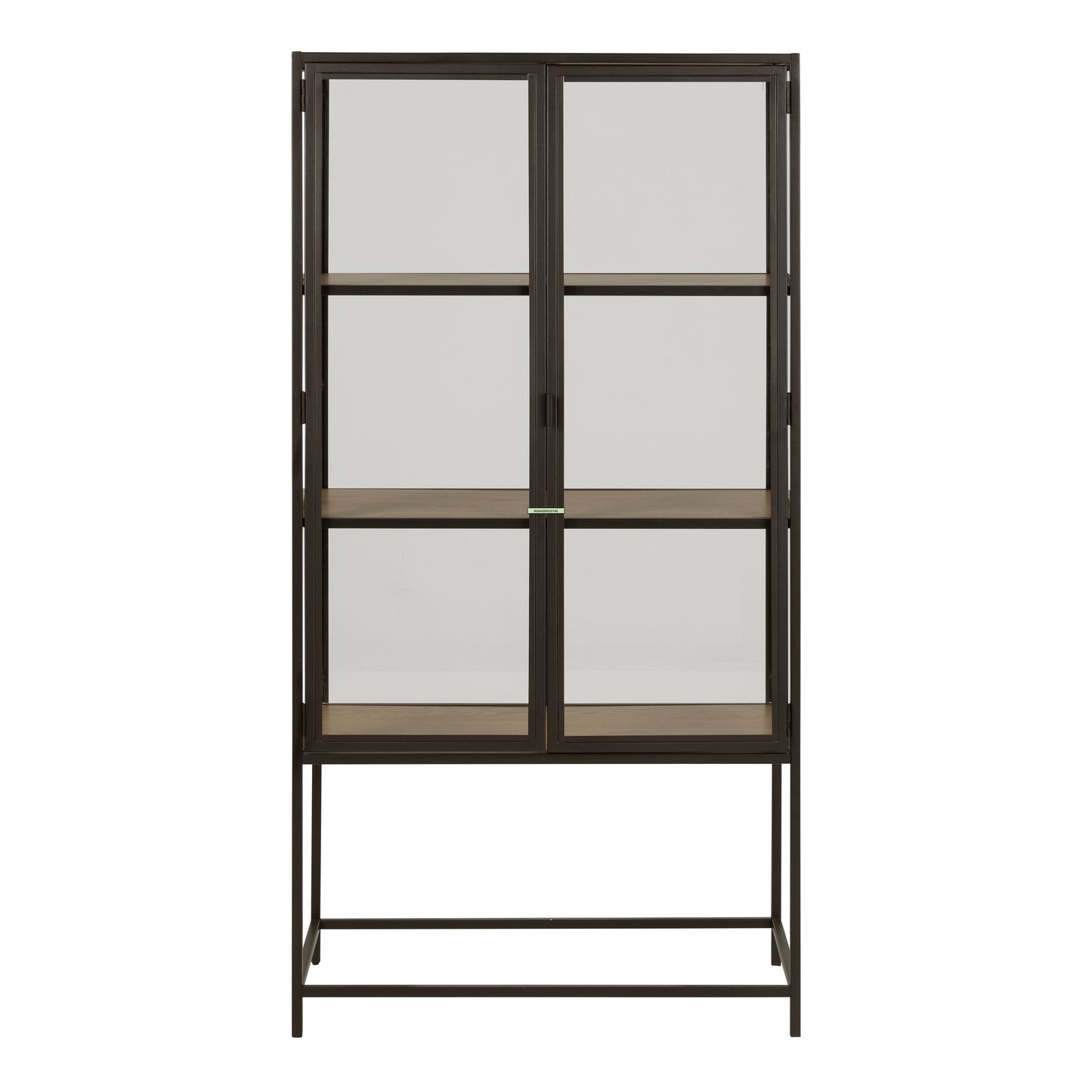 Seaford 2 Glass Door Display Cabinet