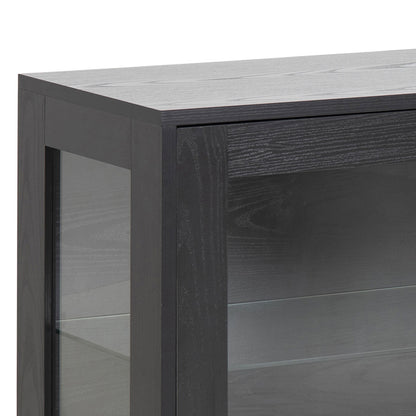 Angus 3 Door Sideboard in Black