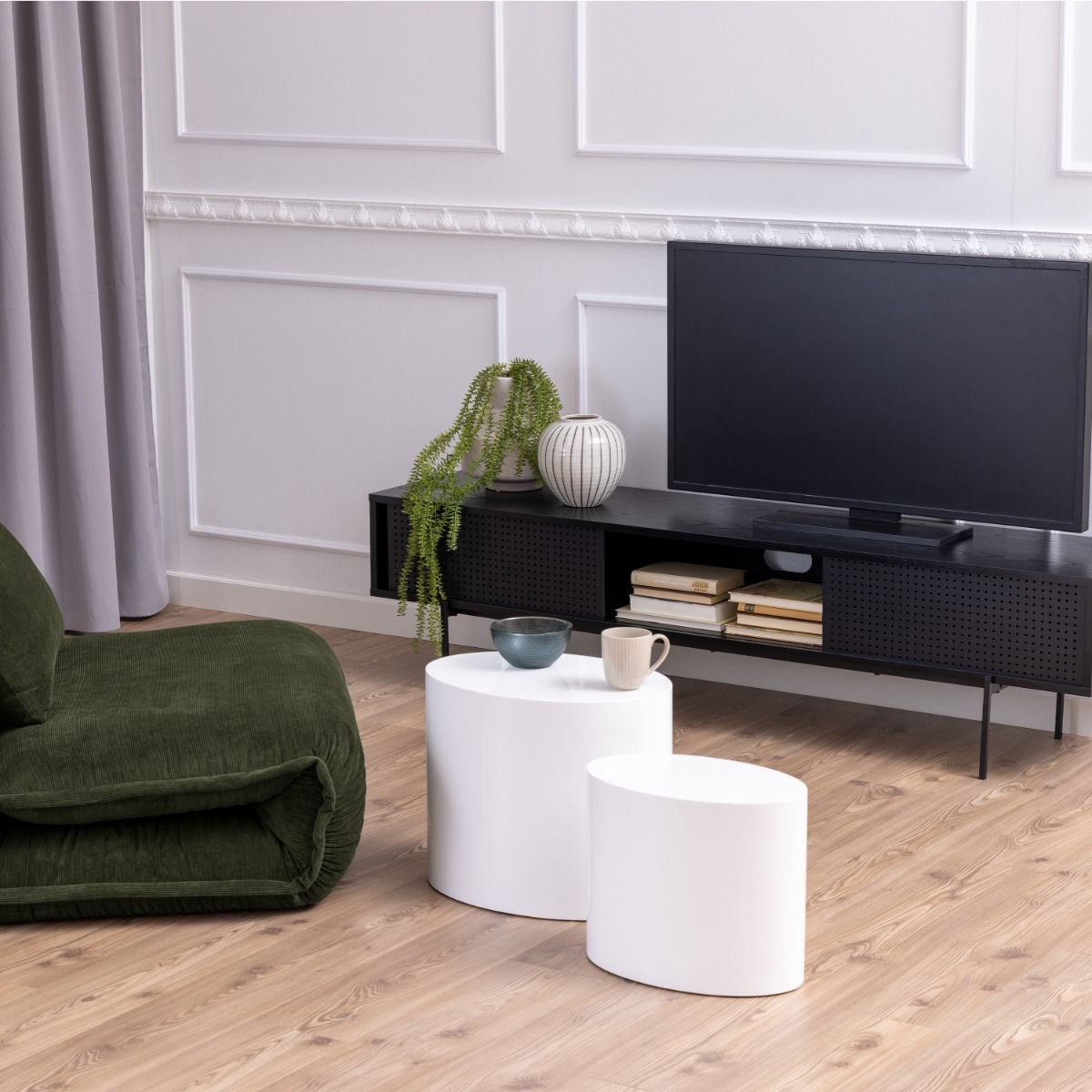 Mice Oval Coffee Table Set of 2