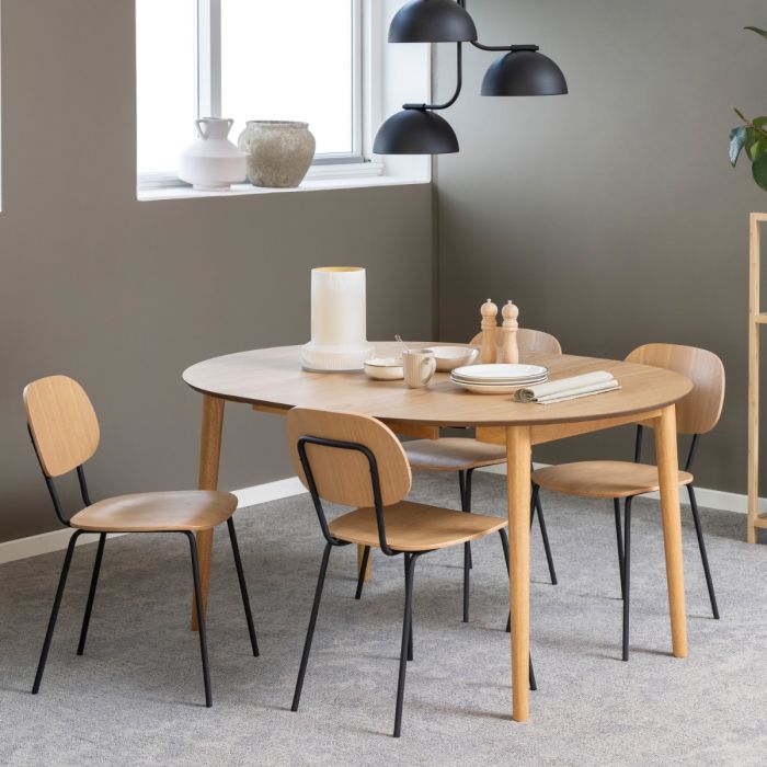Montreux Round Extending Dining Table
