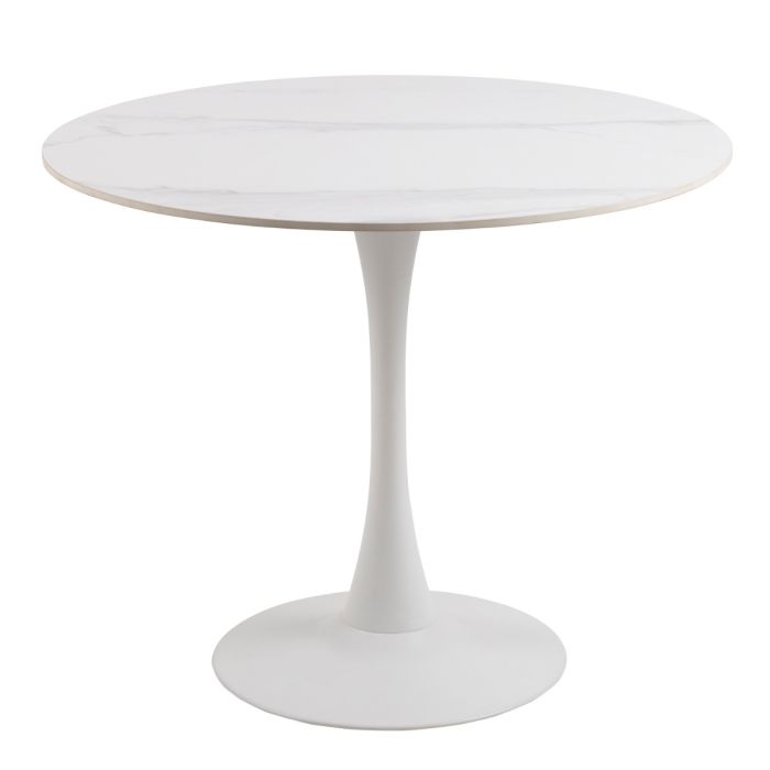 Malta Ceramic Round Dining Table