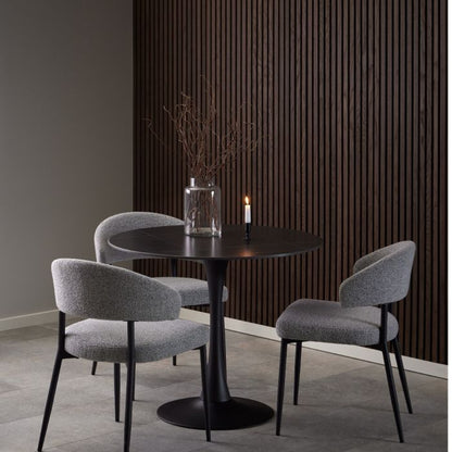 Malta Ceramic Round Dining Table